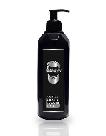 Gummy After Shave Cream Cologne 400ml - Black